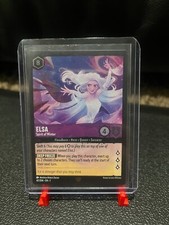 Disney Lorcana - Elsa "Spirit of Winter" Legendary FOIL 42 Never Played