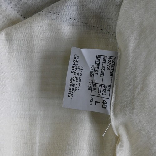 Jack Victor 36x34 Charcoal Gray 100% Wool Neptune Mens Dress Pants - Picture 6 of 9