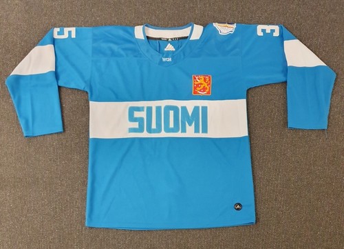 🔶️ADIDAS SUOMI FINLAND WHC ICE HOCKEY PEKKA RINNE JERSEY 35 NASHVILLE PREDATORS - Foto 2 di 15