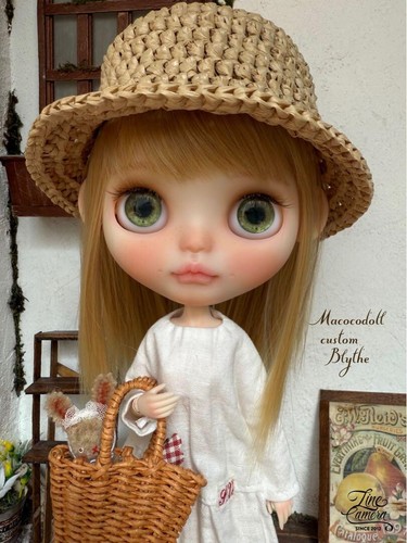 Custom Blythe Puppe komplettes Outfit OOAK Handarbeit Sammlerstück - Bild 2 von 11