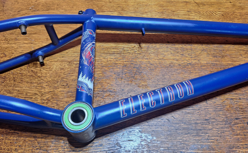 Blue Fly Bikes Electron BMX Bike Frame 20 Inch (GT, Robinson, Powerlite, S&M) - Picture 2 of 12