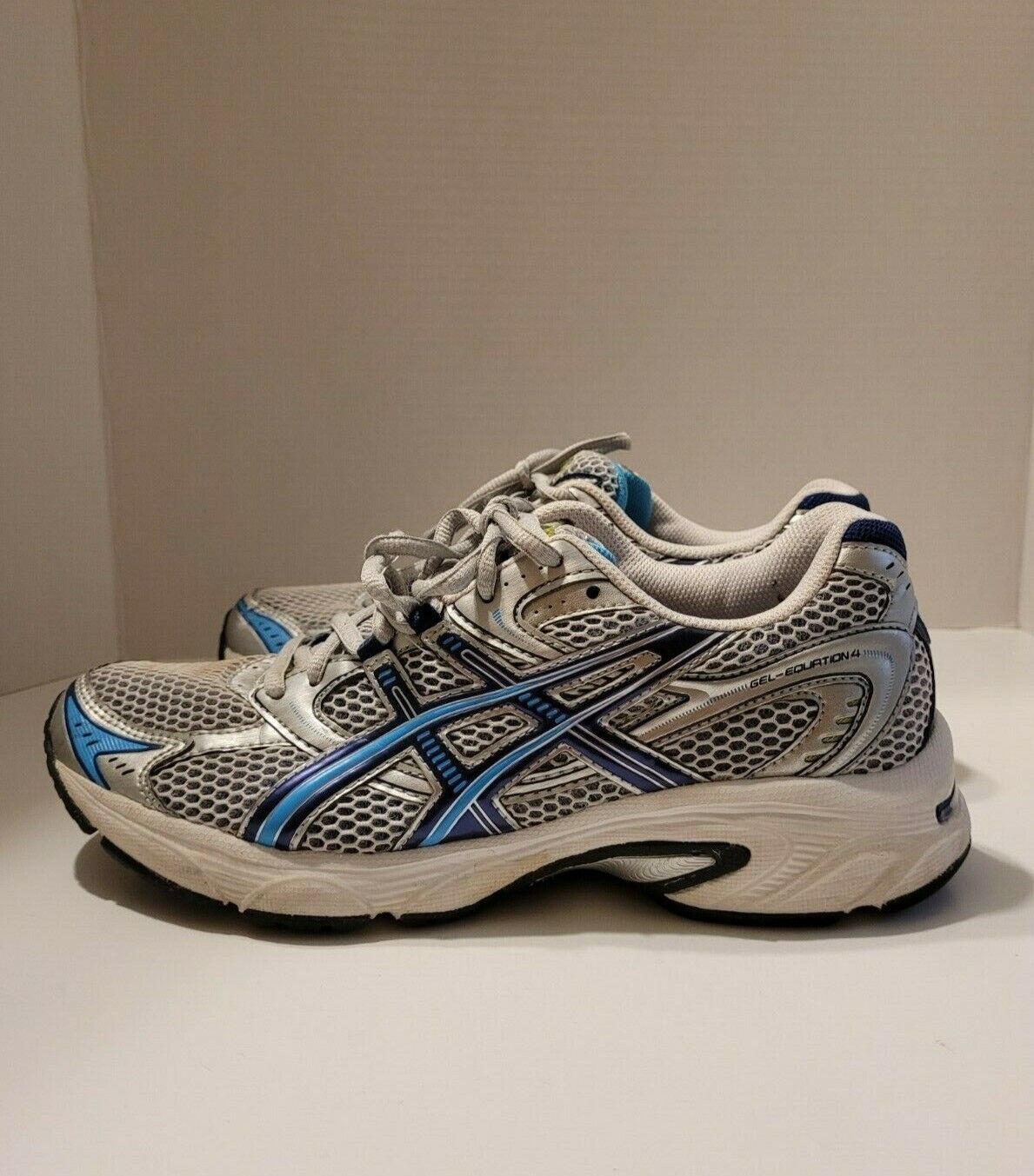 Gel-Equation Asics™ Shoes Size Silver TOF8N Running eBay Blue 8 | 4