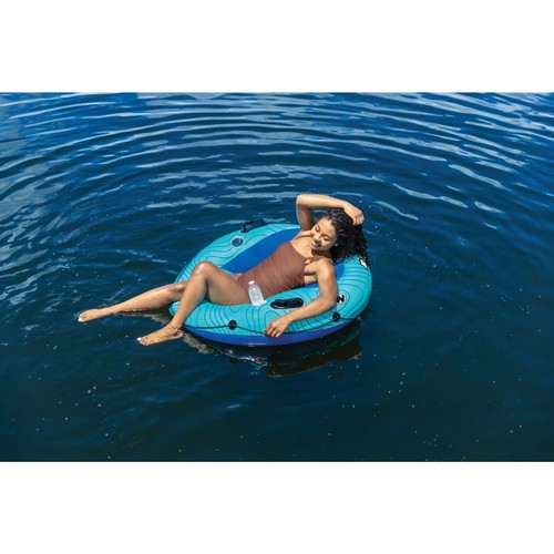 Pool Schwimmer für Erwachsene strapazierfähig WOW Sports River Ranger aufblasbarer Schlauch 42" - Bild 7 von 7