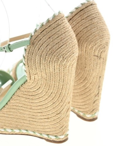 GUCCI Espadrilles BeigexGreen EU36(Approx. 22.5cm) 2200391857353 - Picture 6 of 6