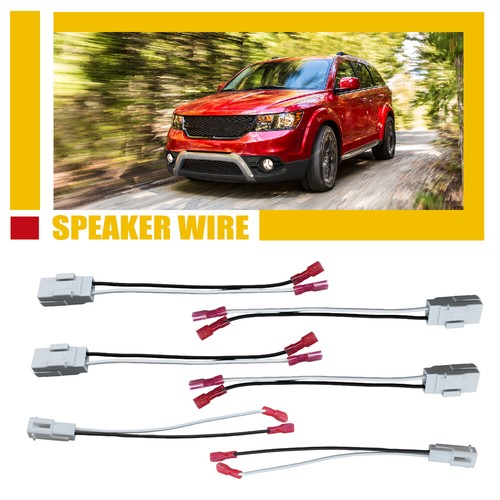 Speaker Wire Dash Tweeter Wiring Harness Adapter For Dodge RAM 1500 2500 2006-18 - Picture 13 of 14