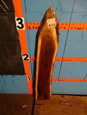 #A126   11/16" THICK  black walnut Live Edge Slab shelf lumber KILN DRIED