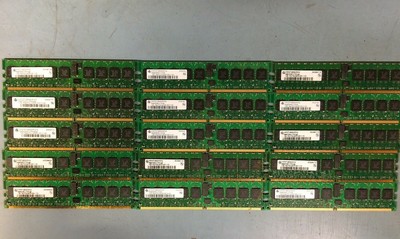 1GB PC2-5300U DDR2 DESKTOP MEMORY LOT OF 4 PIECES MISC MIX VARIOUS MFG 4GB