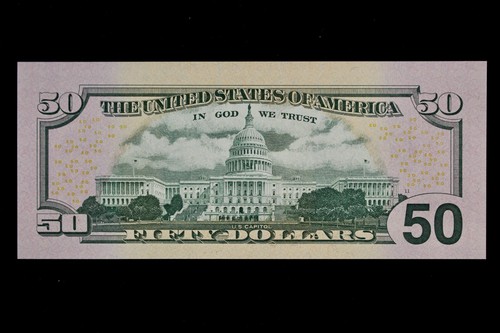 $50 2004 Star Gem CU Federal Reserve Note EG06531659* Chicago fifty dollar, 640K - Picture 3 of 3