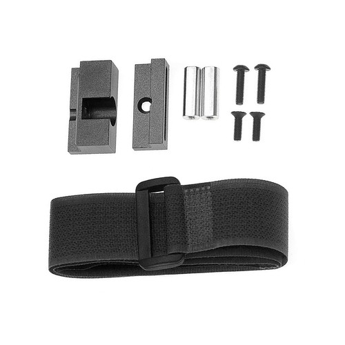 Battery Mount Kit w/ Strap For TAMIYA TT-02 TT-02D TT02B TT02BR 1/10 RC Car - Picture 3 of 9