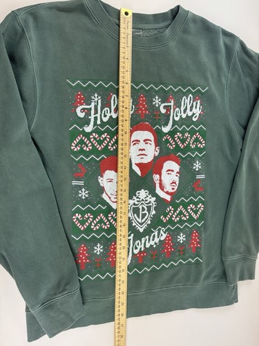 Jonas Brothers Holiday Christmas Sweater Crewneck Size Medium - Bild 6 von 12