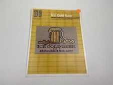 Amy Bruecken Designs Ice Cold Beer Counted Cross Stitch Pattern With Chart Pack