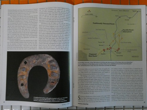 AMERICAN ARCHAEOLOGY SPRING 2023 OLDEST POINTS FOUND, CORONADO SITES, MORE 58 PG - Picture 7 of 8