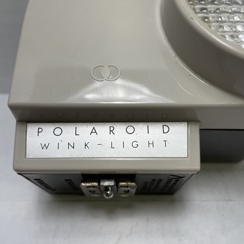 Vintage Polaroid Wink Light Flash Model 250 Not Tested - Picture 2 of 12