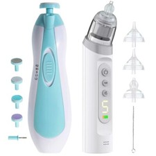 Nasal Aspirator  Electric Baby Nail Trimmer   Safe and Gentle