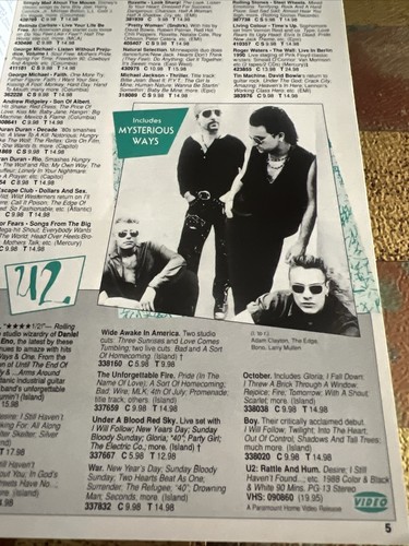 1992 COLUMBIA RECORD TAPE CLUB MAGAZINE Richard Marx MUSIC bOnUs Crd Carey Enya - Picture 3 of 18