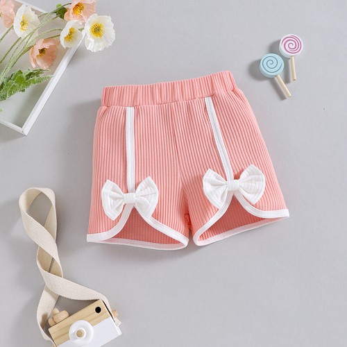 Kids Baby Girls Toddler Short Sleeve Outfits Tops Shorts Pants 2PCS Clothes Set - Picture 7 of 15
