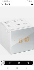 SONY ICF-C1TW FM/AM Clock Radio - White 