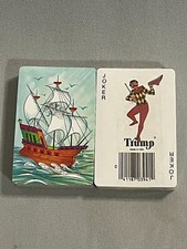 Vintage Trump Brand Playing Cards Made In USA Nautical Ship Ocean Sealed