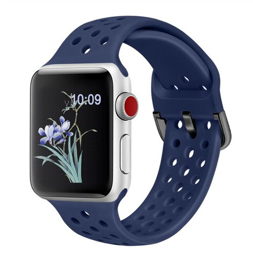 Silicone Sport strap Wrist Band For Apple Watch Ultra 2 Series 10 9 8 7 6 5 4 SE - Picture 9 of 62