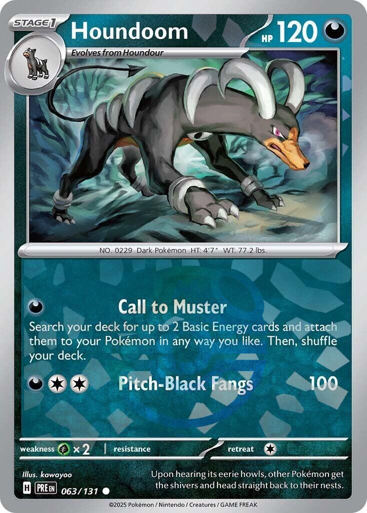 Houndoom (Master Ball Pattern) 063/131 Sv: Prismatic
