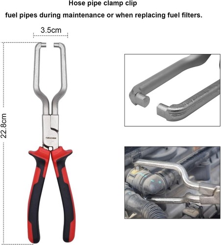 Fuel Line Pliers Set 6Pcs, Hose Remover, Clamp Tool, Auto Maintenance Kit - Picture 6 of 8