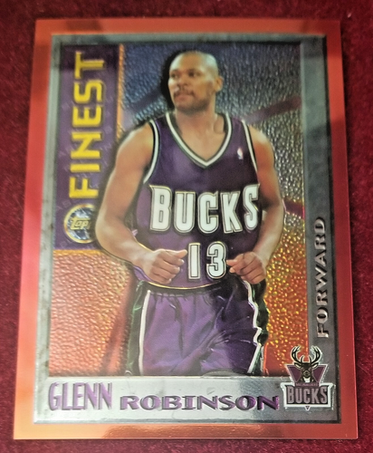 1995-96 Topps Finest & Refractor Kemp Mystery Miller Malone Hardaway - Picture 26 of 263
