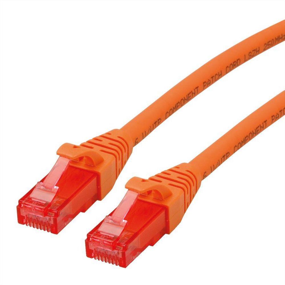 ROLINE 21.15.2570 Соединительный уровень Patchkabel Kat.6 UTP LSOH RJ-45 оранжевый, 0,5 м