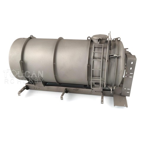 Metal Vacuum Tank For DIY LESU 1/14 4x4 Transport Car RC Tractor Truck Tamiye - Picture 6 of 12