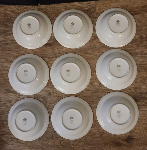 Sango China Florence 3646 Japan Set Of 9 Bread & Butter Plates Dessert Bowls Vtg - Picture 3 of 9