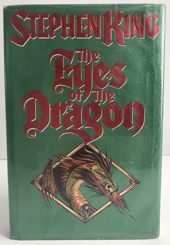 Die Augen des Drachen von Stephen King 1987 1. Auflage Hardcover *grob-LESEN*