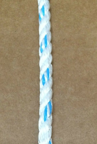 3/8" X 600' Polydac Poly Dacron Combo Rope MTC Dock Line & Anchor Climbing Rope - Foto 5 di 6