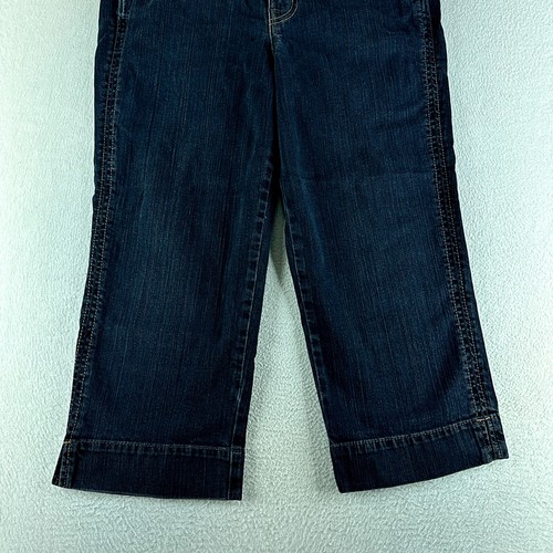 BandolinoBlu Womens Jeans Blue Tag Size 8 (32x21) Mid Rise Capri Stretch - Picture 2 of 14