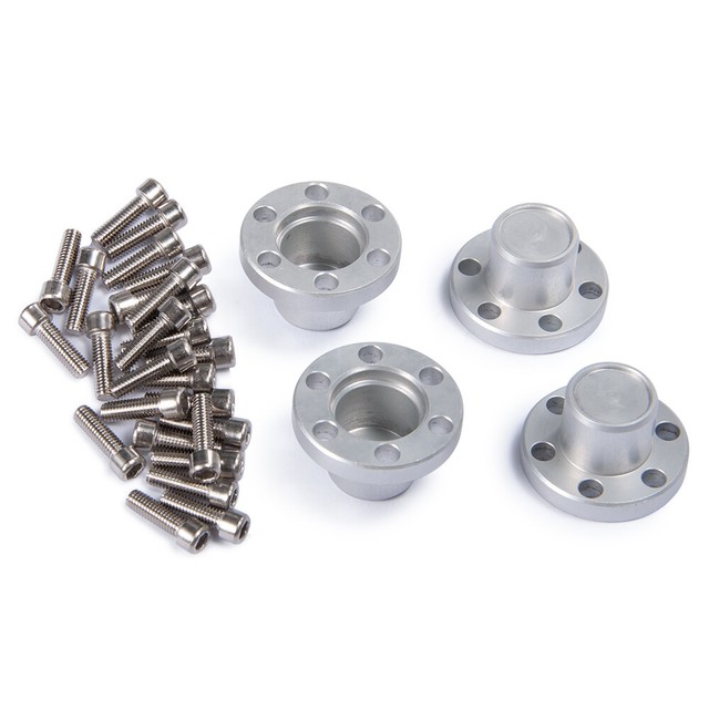4x 1.9'' Wheel Center Hub Caps for RC 1/10 SCX10 D90 TRX4 Beadlock