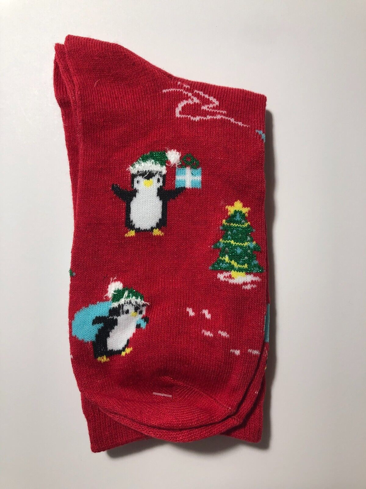 Women s Shine Christmas Holiday Crew Socks PENGUIN Size 9 11 For Sale women-s-shine-christmas-holiday-crew-socks-penguin-size-9-11-for-sale