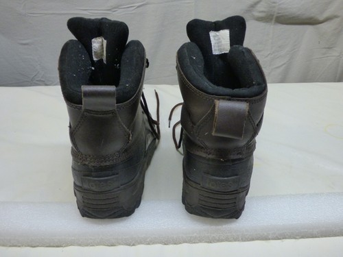 Totes Waterproof Duck Boots Men's Size 9 Leather Upper - Picture 3 of 11