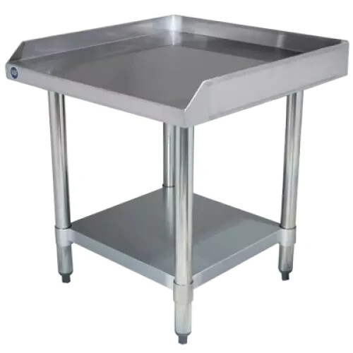 24"x24" Edelstahl Tisch Kommerzieller Mixer Grill Schwere Ausrüstung Ständer Nsf - Bild 2 von 3