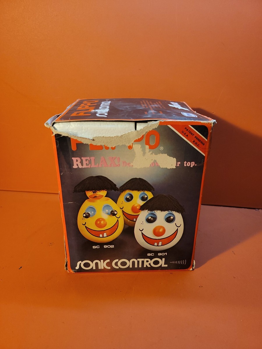 Rare Vintage 1981 Flippo Sonic Control Clown Head ~ SC 902 ~ In