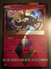 Pokemon TCG Trading Card Game - Xerneas (Prism Star) - Lost Thunder #144/214
