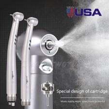 Dental E-Generator LED High Speed Handpiece Stainless Triple Spray 4H/2Hole