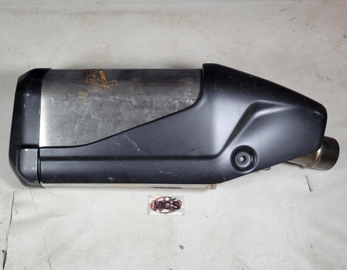 KAWASAKI Ninja ZX-6R (ZX 600) OEM Exhaust muffler silencer assy w/ shield - Picture 1 of 6