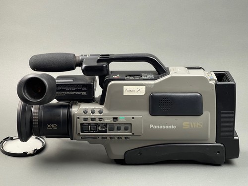 Panasonic S-VHS Reporter AG-455 Pro Line Camcorder FÜR TEILE ODER NICHT FUNKTIONIEREN - Bild 6 von 11