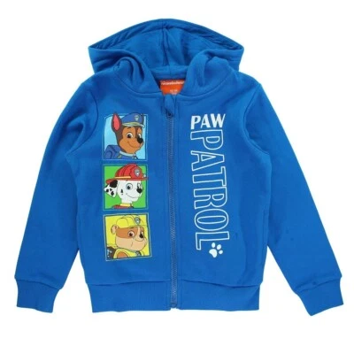 NICKELODEON Paw Patrol Sweatjacke Kapuzenjacke Freizeitjacke Jacke Gr. 104, 116, 128