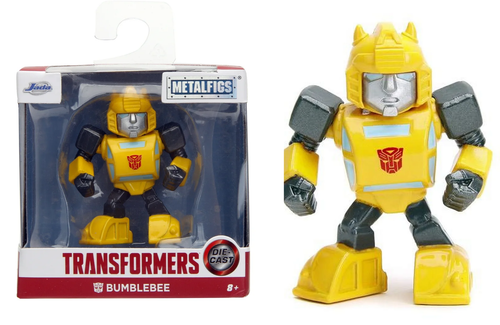Jada Metalfigs 2024 Transformers Bumblebee 2.5" Diecast Figure NEW Sealed