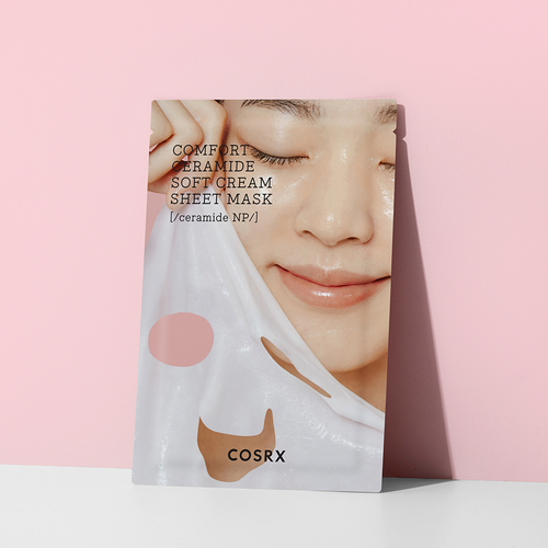 COSRX Balancium Comfort Ceramide Soft Cream Sheet Mask 26mL * 5PCS - Picture 3 of 3