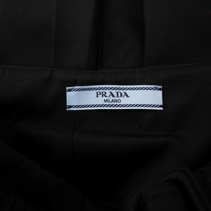 PRADA ナイロン ベルト 100 NERO 2CN029 3cm幅 プラダ メンズ】レザー＆ナイロン ベルト｜PRADA
