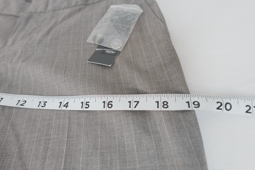 Neu mit Etikett Größe 2 Mossimo hellbraune Damenhose Stretch niedriger Bund schmal durch Hüfte - Bild 5 von 6