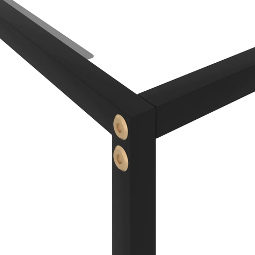 NNEVL Console Table Transparent 100x35x75 cm Tempered Glass - Picture 4 of 6