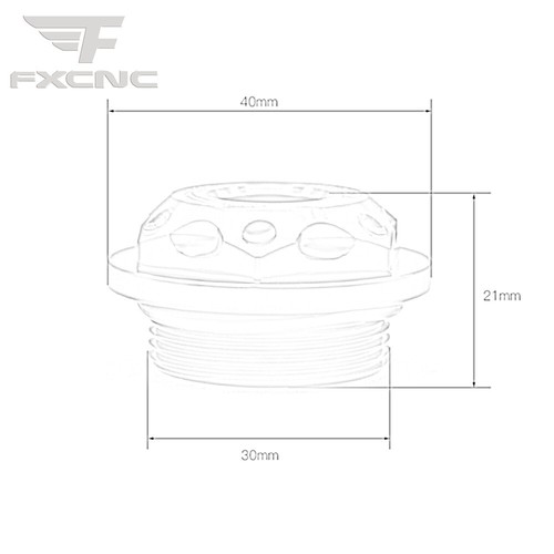 CNC Motorrad Öleinfüllkappe Stecker für Ninja ZX-6R/ZX-9R/ZX-10R/ZX-12R - Bild 15 von 20
