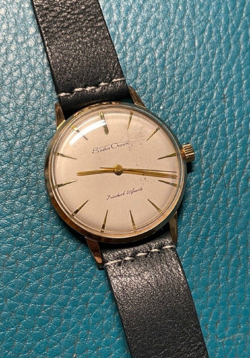 Seiko hand wound watch clearance