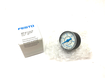#ad Festo MAP 40 1 1 8 EN Precision Pressure Gauge 1 8quot; NPT Back Connection 161126 $32.29